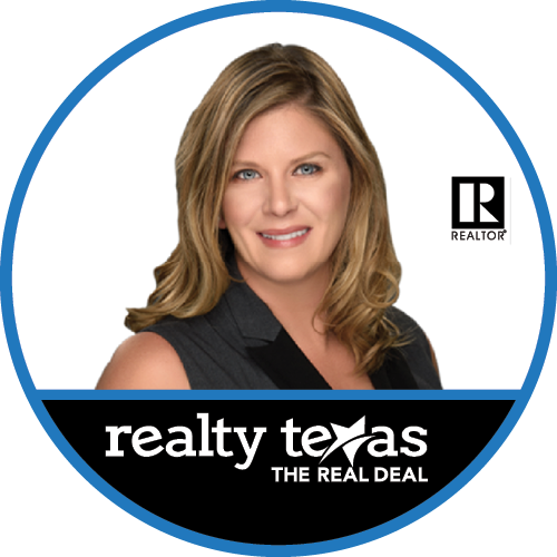 Realty Texas with image of a woman