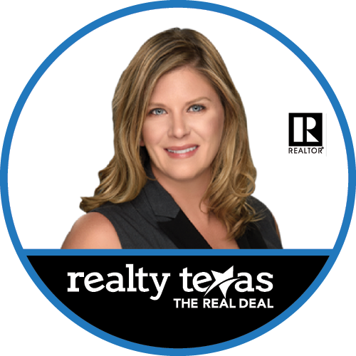 Realty Texas with image of a woman